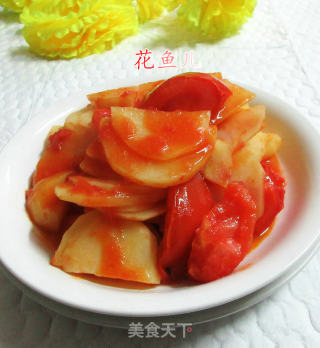番茄炒土豆的做法