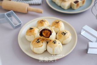 蛋黄酥的做法