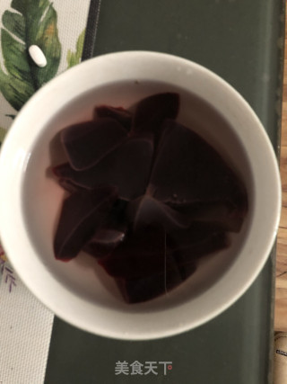 酸汤血旺的做法