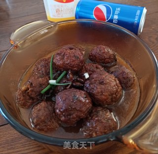 红烩肉丸子的做法