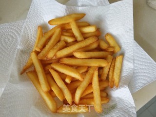 美味炸薯条的做法