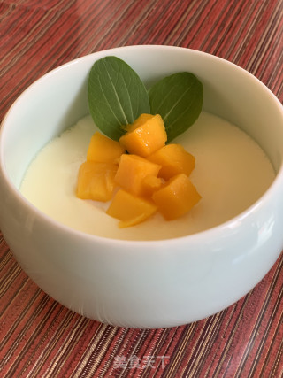 香芒双皮奶的做法