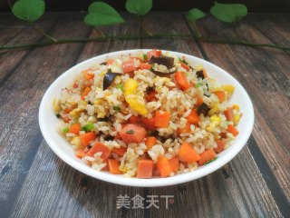 什锦炒饭的做法