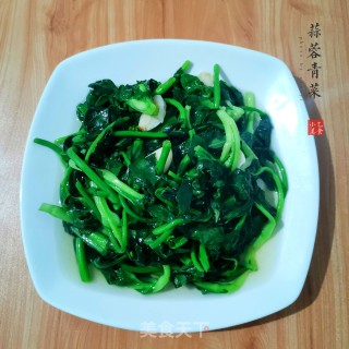 蒜蓉青菜的做法