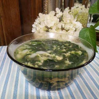 山药菠菜蛋花汤的做法