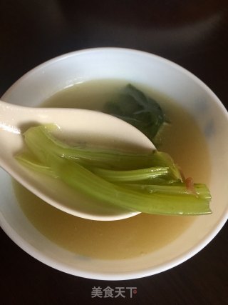 春菜鸡骨汤的做法