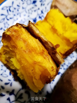 空气炸锅烤红薯的做法
