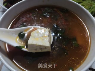 番茄豆腐汤的做法
