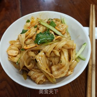 红油拌面的做法