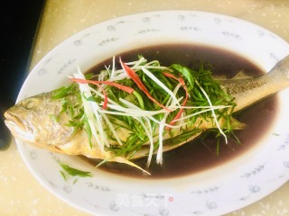 清蒸黄花鱼的做法