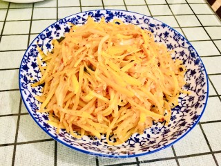 酸辣土豆丝的做法