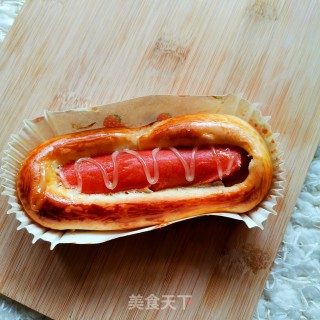 热狗面包的做法