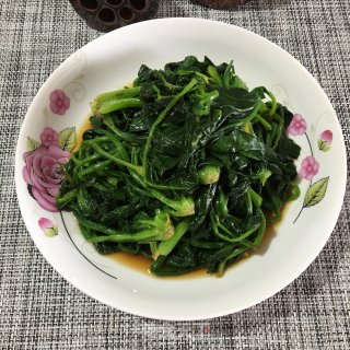凉拌菠菜的做法