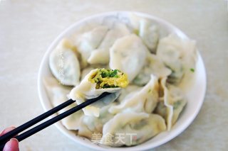韭菜鸡蛋馅水饺的做法