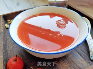 酸甜可口祛斑化瘀山楂桃仁露