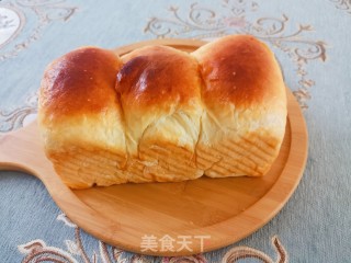 柔软拉丝的淡奶油吐司面包的做法