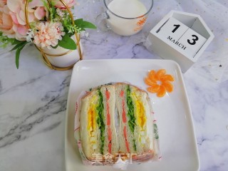 自制三明治的做法