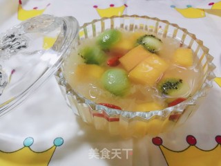 银耳水果羹的做法