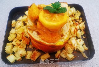 面包碗红咖喱菠萝鸡的做法