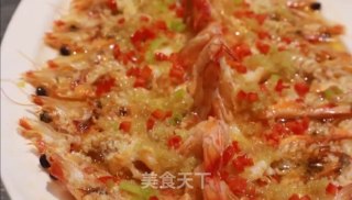 蒜蓉开背虾的做法