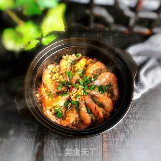 韭香蒜蓉粉丝虾的做法
