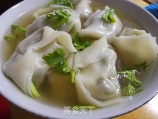 荠菜鲜肉馄饨的做法