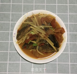酸辣荷花鱼的做法