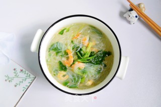 粉丝虾米芹菜汤的做法