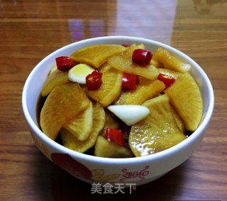 酱萝卜片的做法