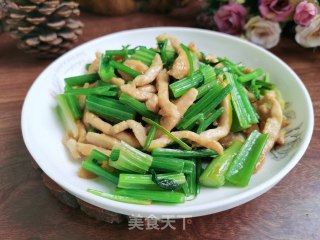 芹菜炒肉丝的做法
