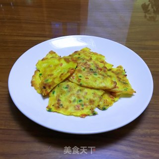 白萝卜鸡蛋饼的做法