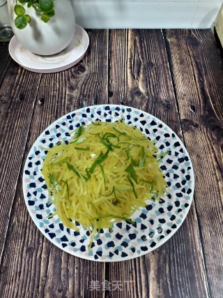 清炒土豆丝的做法