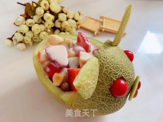 小猪水果沙拉的做法