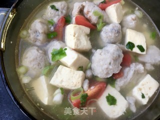 豆腐鱼丸汤的做法