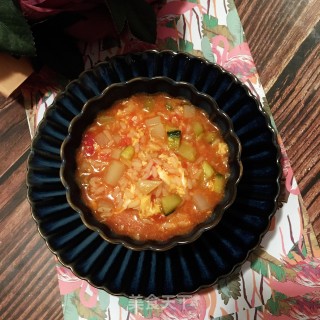 番茄土豆泡饭的做法