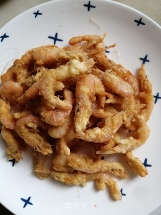 油炸小河虾的做法