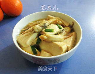 蛏子煮豆腐的做法