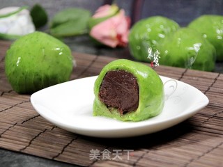 #春日应季美食#豆沙青团的做法