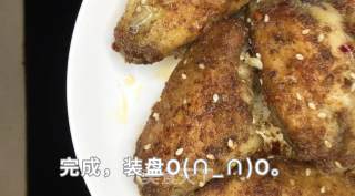 孜然脆皮煎鸡翅，无油无水做法，表皮焦香，一口香辣，感觉和烧烤摊上的烤鸡翅一个味道！的做法