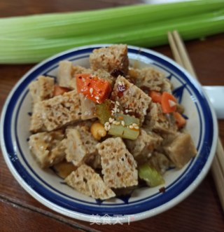 拌面筋的做法