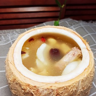 椰子炖鸡的做法