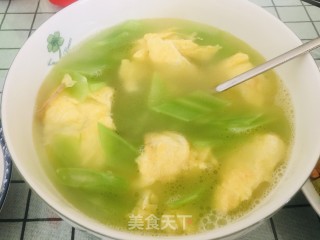 莴笋煎蛋汤的做法
