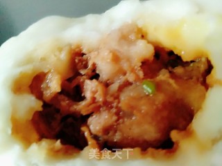 梅干菜肉包的做法