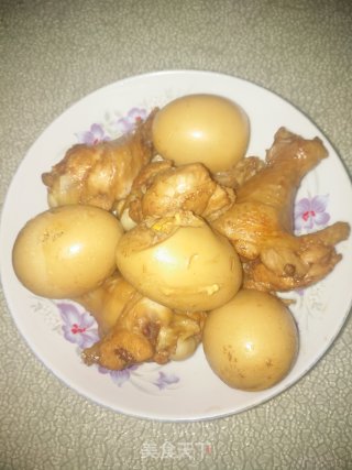 鸡翅根卤蛋的做法