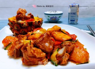 糖醋菠萝排骨的做法