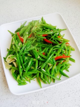 素炒刀豆的做法