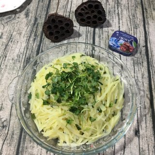醋溜土豆丝的做法