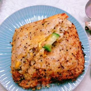 藜麦饭蛋堡的做法