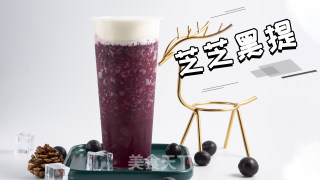【时光荏苒茶饮】芝芝黑提做法教学的做法