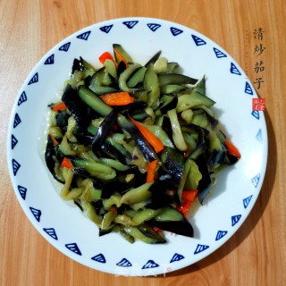 清炒茄子的做法